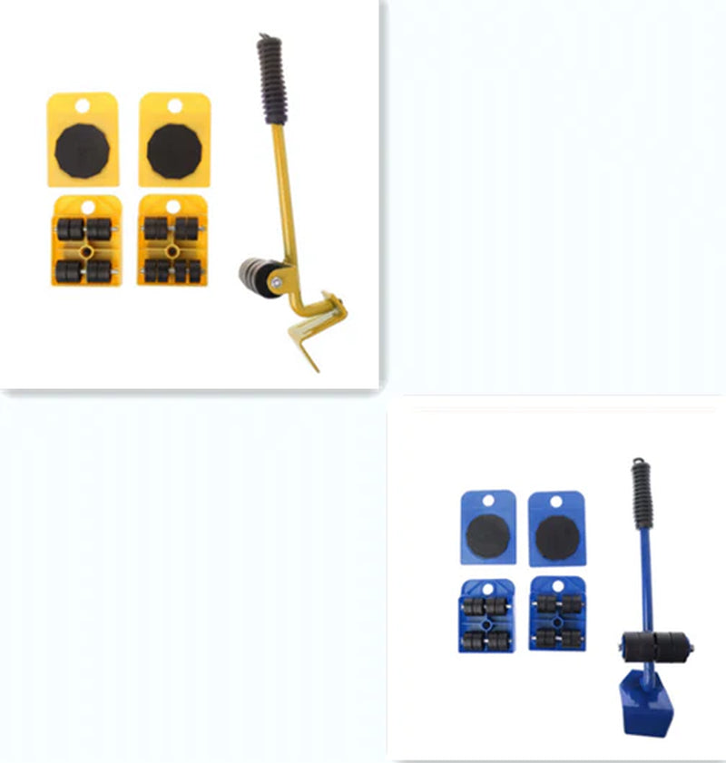 Heavy-Duty Furniture Lifter & Mover Set – Easy Moving Tool (5PCS)